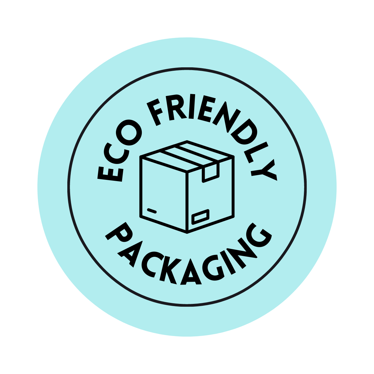 eco friendly packaging icon
