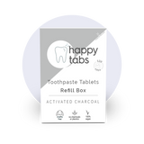 Mint Charcoal without fluoride Refill - Happy Tabs